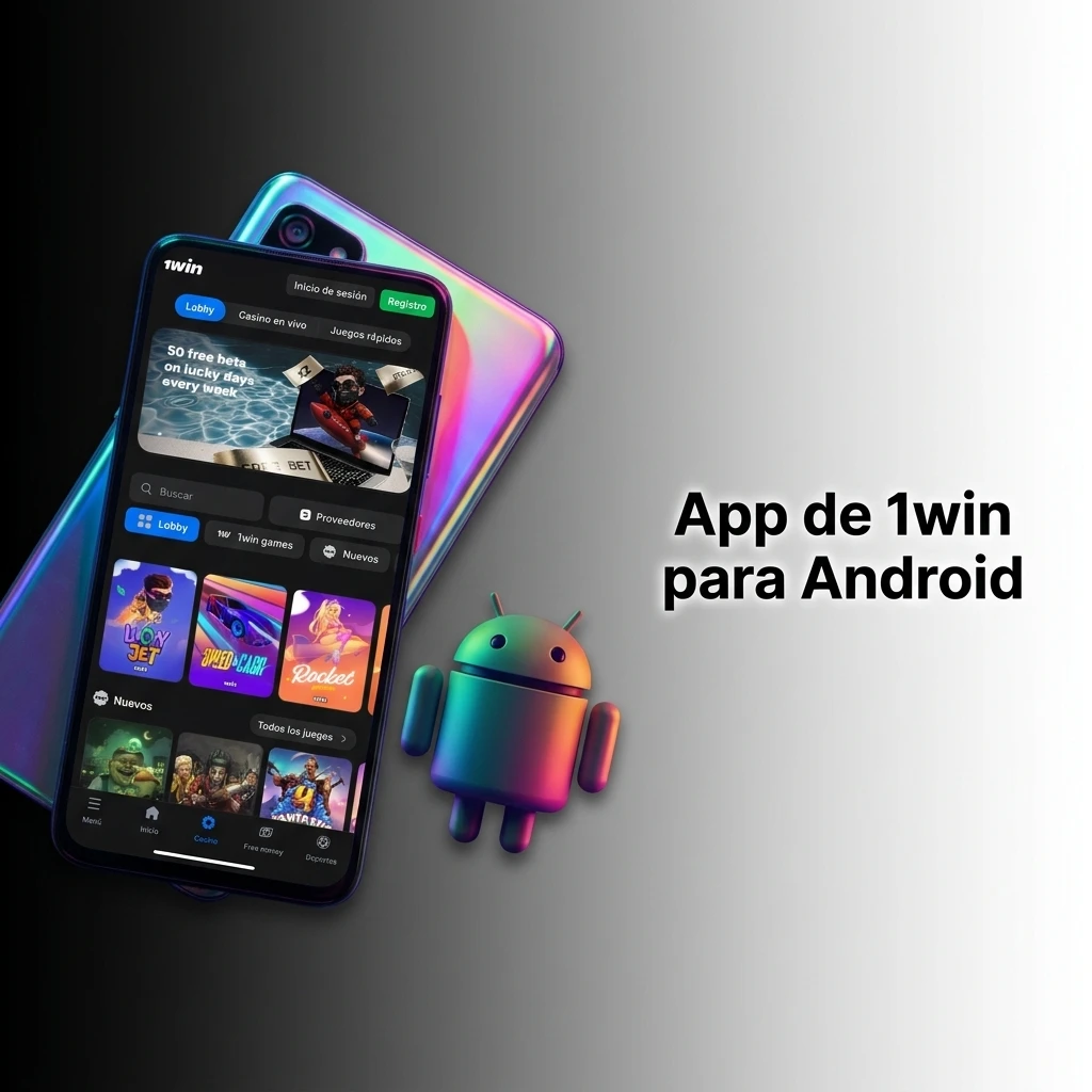 Aplicación 1win para Android con acceso a apuestas deportivas y casino desde dispositivos móviles