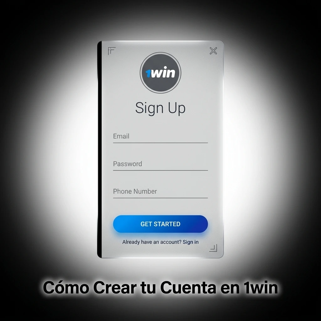 Guía paso a paso para crear una cuenta en 1win México con acceso a bonos y juegos