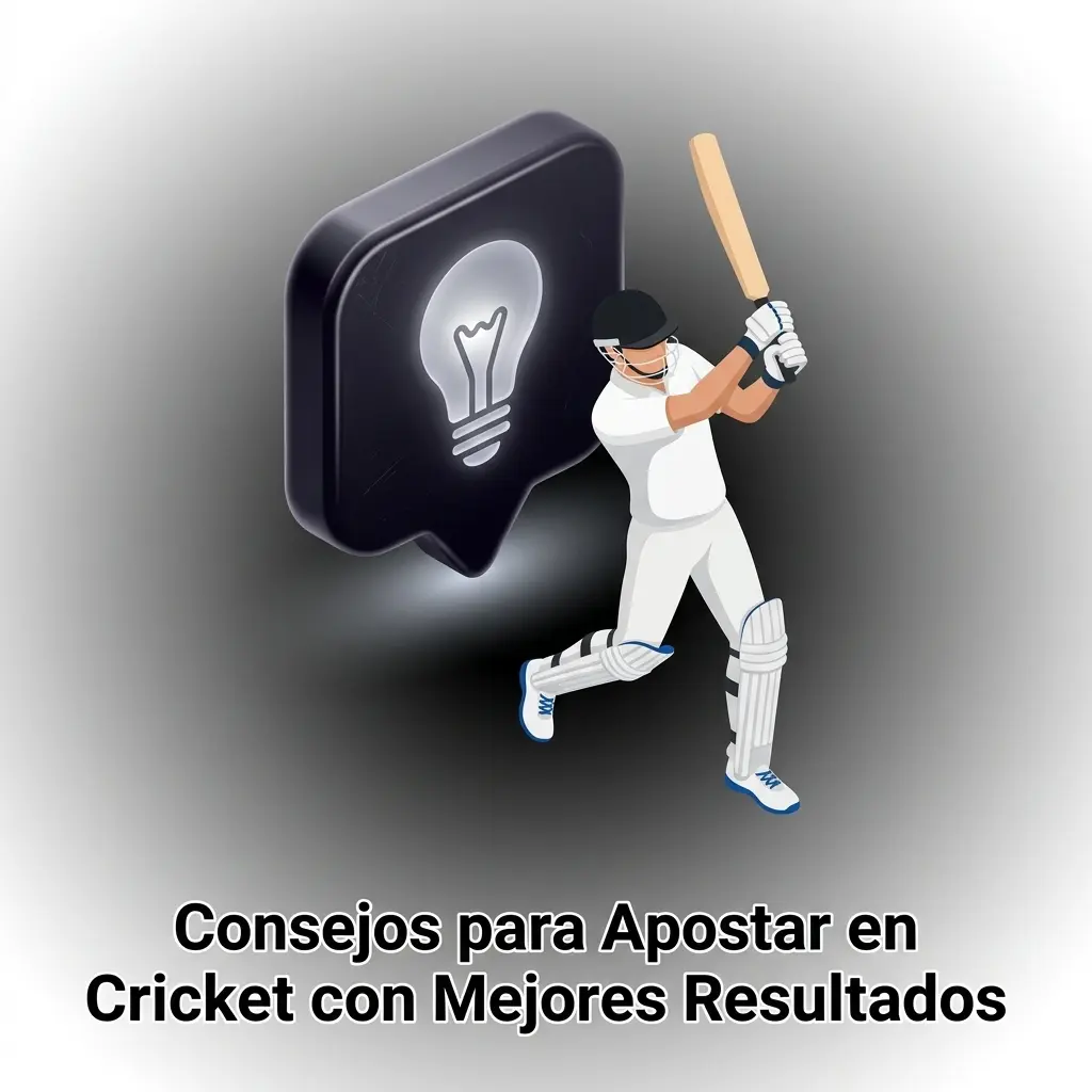 Consejos para apostar en cricket: analiza equipos, condiciones del terreno y gestiona tu presupuesto con disciplina.