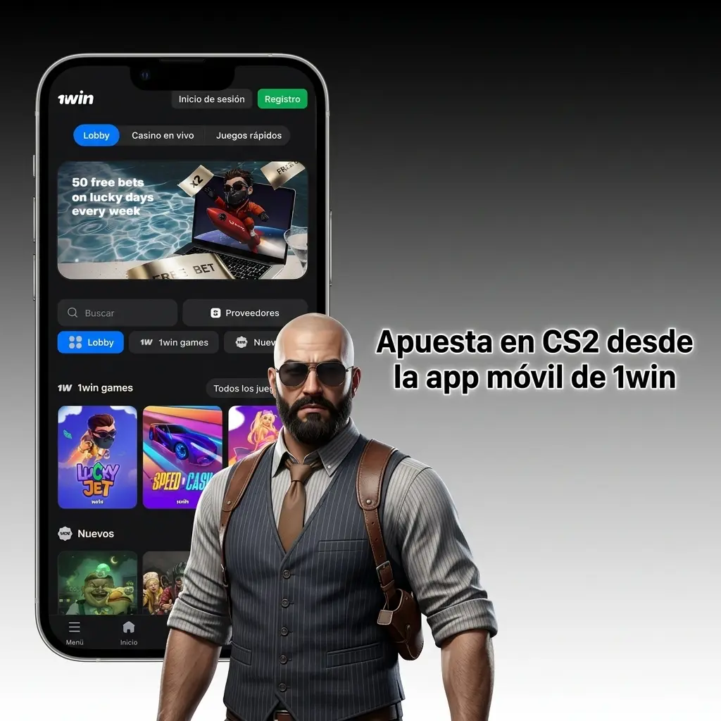 Apuesta en CS2 desde la app móvil de 1win: descarga, instala y apuesta en minutos desde Android o iOS.