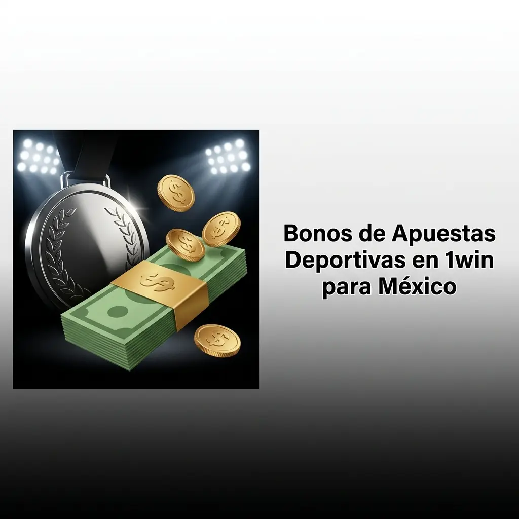 Bonos de apuestas deportivas en 1win México para fútbol, esports y cricket
