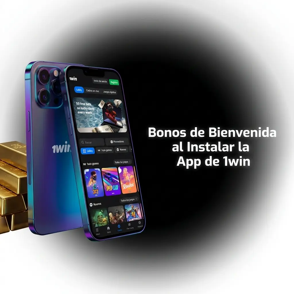 Bonos de bienvenida al instalar la app de 1win en México: 600%, cashback, giros gratis y más
