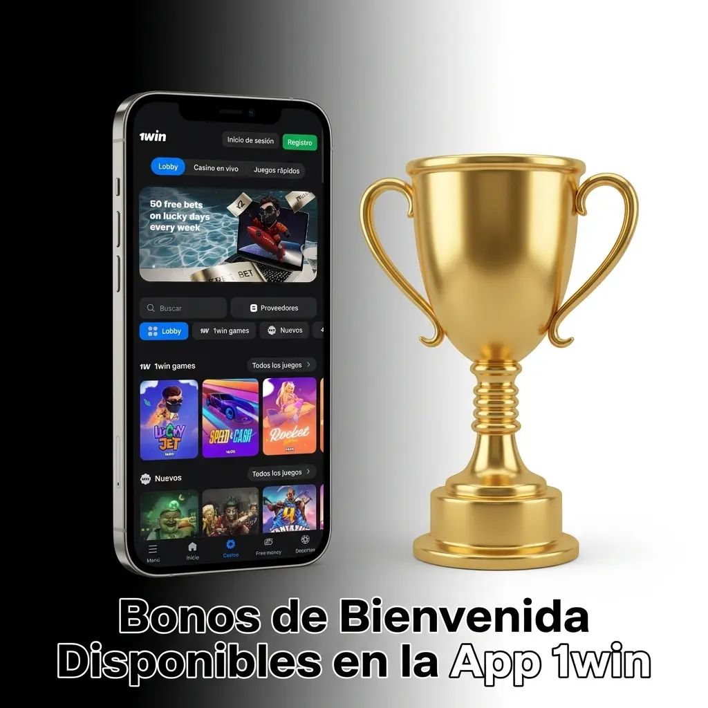 Bonos de bienvenida 1win: 600%, cashback 30%, giros gratis y beneficios VIP disponibles en la app móvil