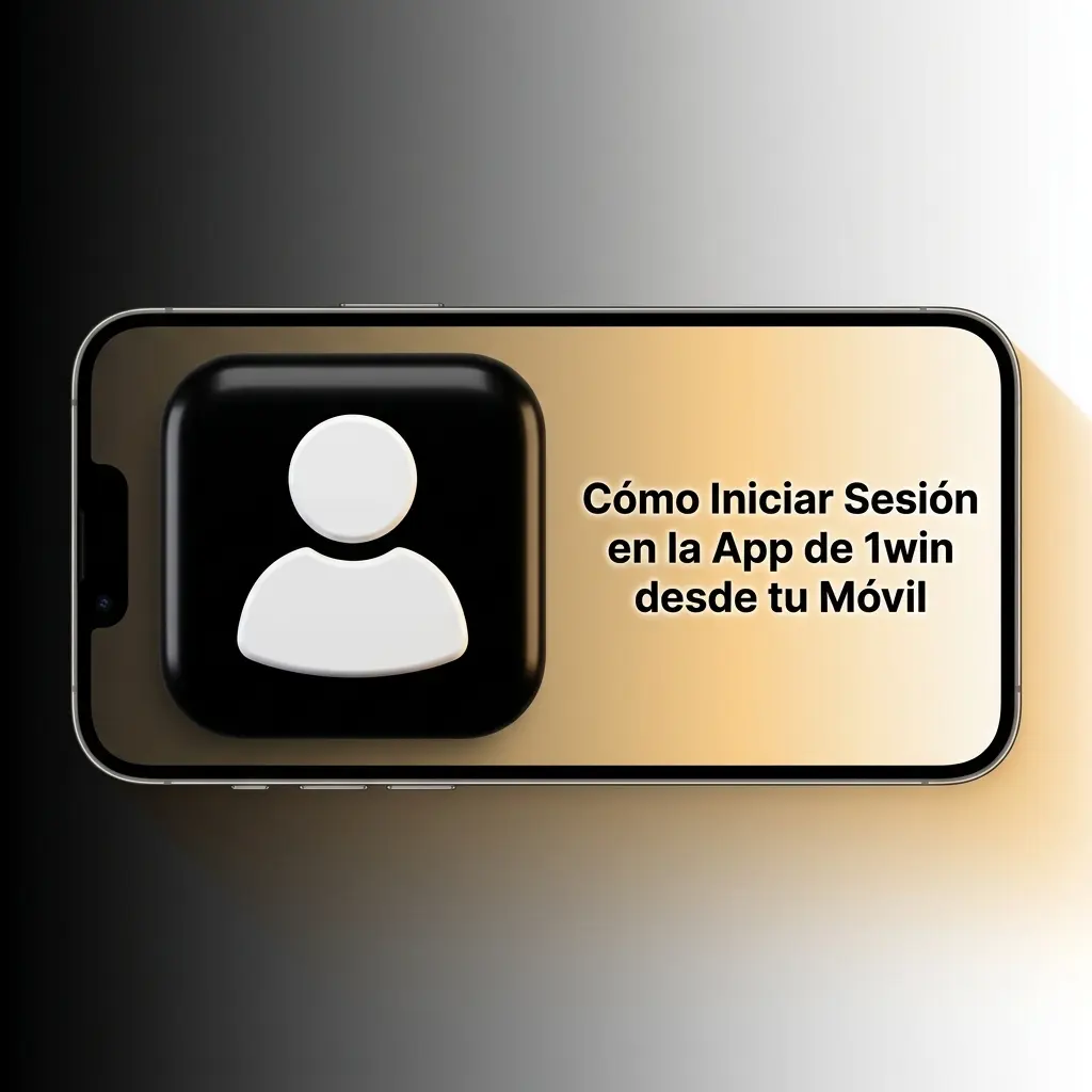 Inicio de sesión en la app de 1win desde iPhone con Face ID y Touch ID habilitados