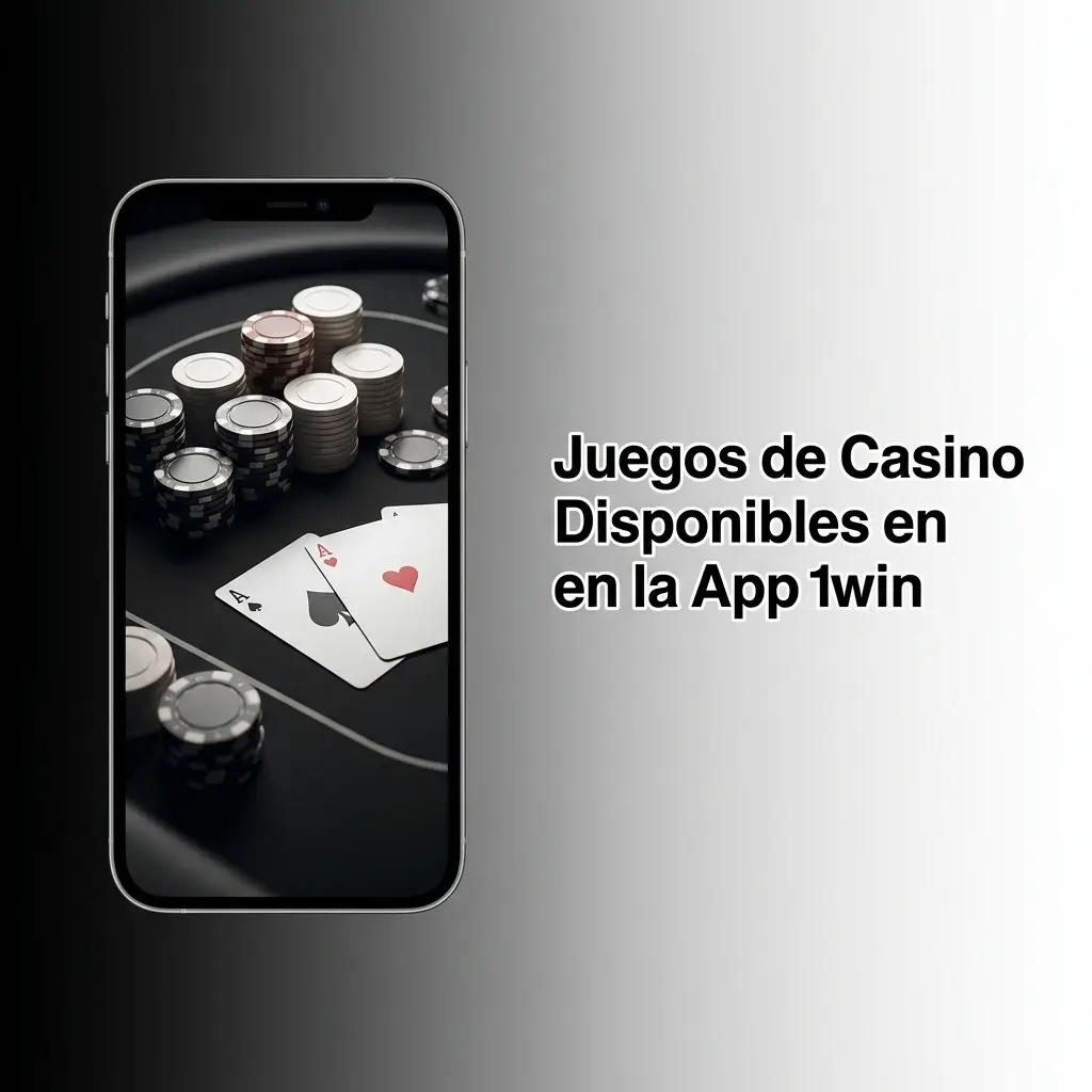 Juegos de casino en la app 1win: tragamonedas, ruleta en vivo, blackjack y más con Pragmatic Play y Evolution