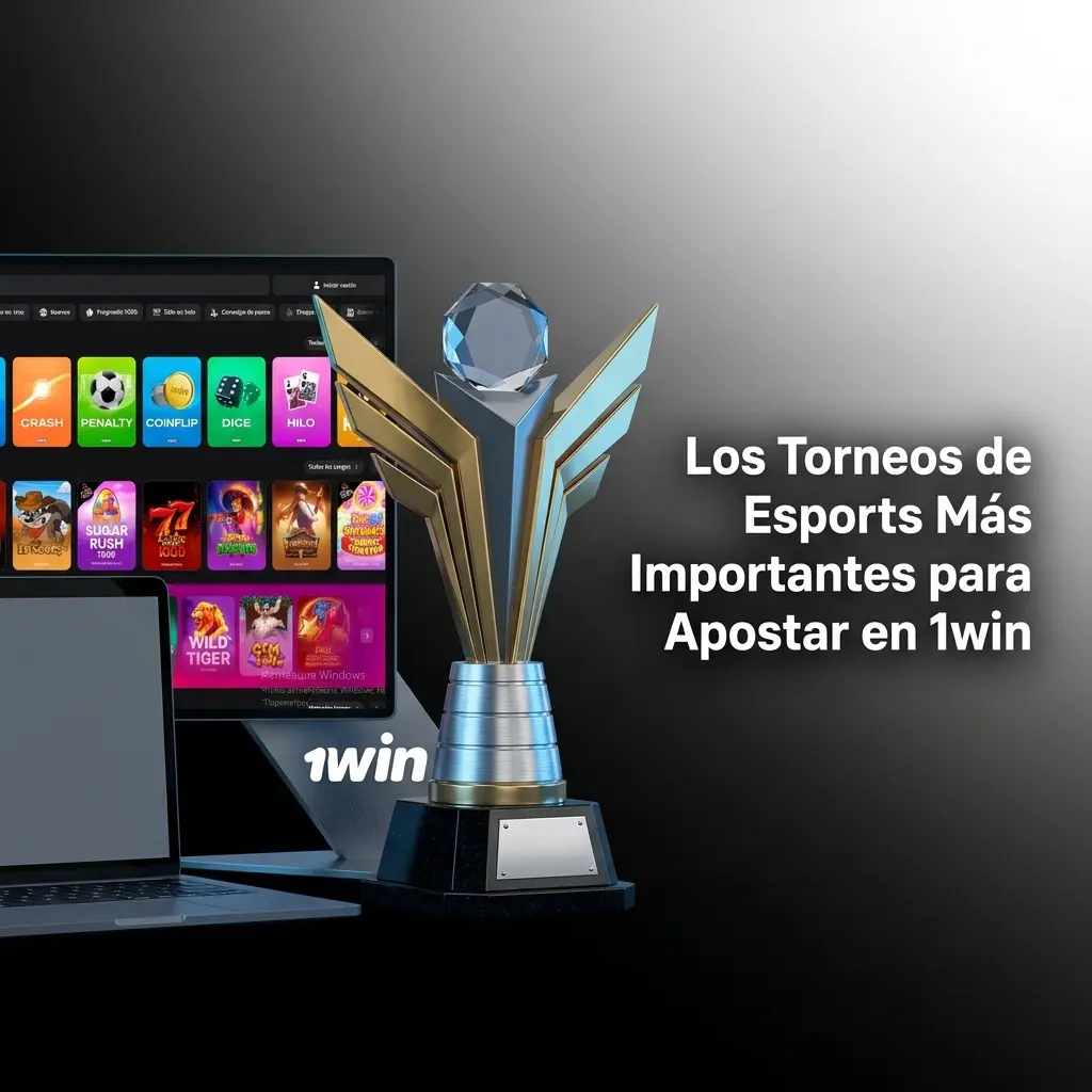 Torneos de esports en 1win: Dota 2, CS2, LoL, Valorant y más para apostar online