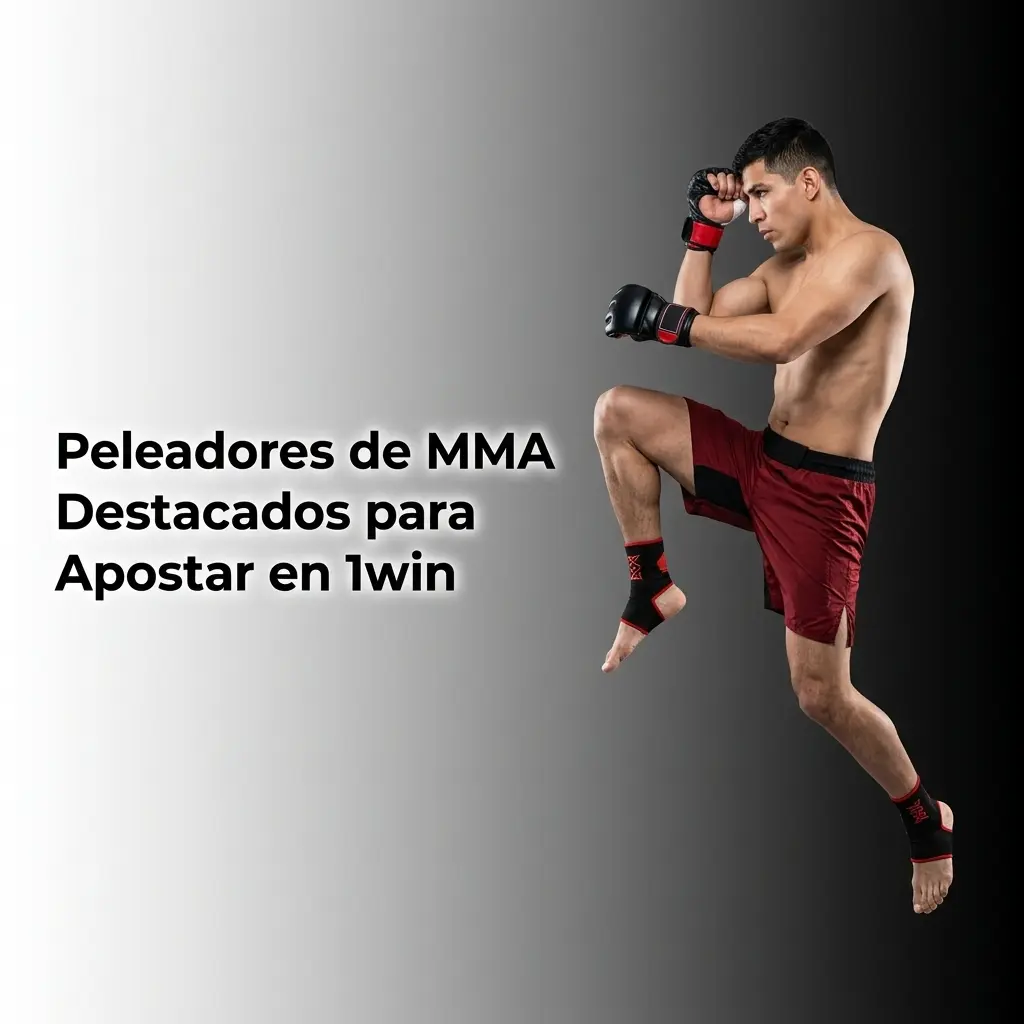 Peleadores destacados de MMA como Jon Jones, McGregor y Makhachev con mercados de apuesta en 1win