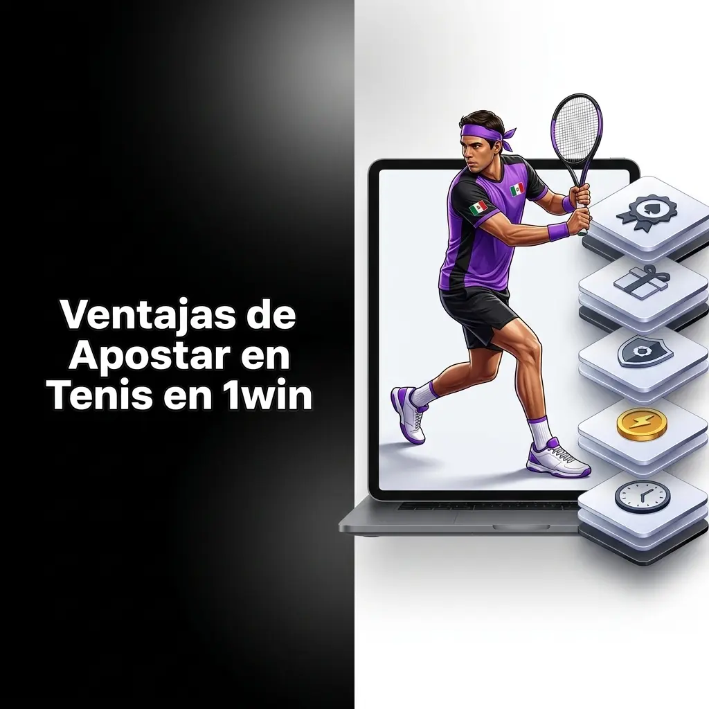 Ventajas de apostar en tenis en 1win: cuotas competitivas, apuestas en vivo y cobertura de torneos ATP y WTA